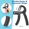 AJRO DEAL Resistance Tube with Door Anchor & Adjustable Hand Grip Full Body Workout Equipment for Home & Gym, Suitable for Men & Women - Image 2