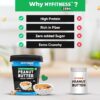 MYFITNESS Zero Peanut Butter Classic Zero Sugar Extra Crunchy 510g | 28g Protein & 10g Fiber | Tasty & Healthy Nut Butter Spread | Cholesterol Free| Zero Trans Fat | Crunchy Peanut Butter - Image 3