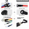 Fashnex Resistance Bands Set for Exercise, Stretching and Workout Toning Tube Kit with Foam Handles, Door Anchor, Ankle Strap and Carry Bag for Men, Women - Image 3